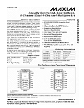 DataSheet MAX350 pdf